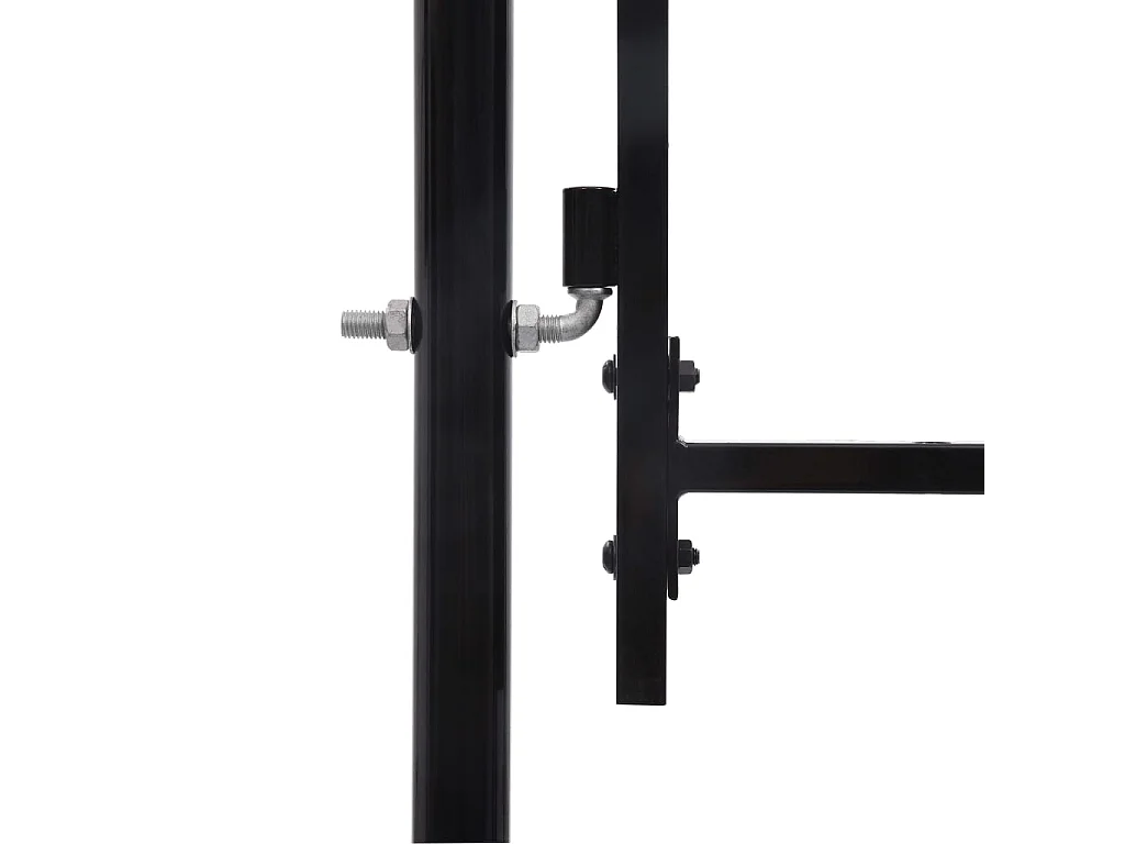 Portail simple avec haut arrondi 100x75