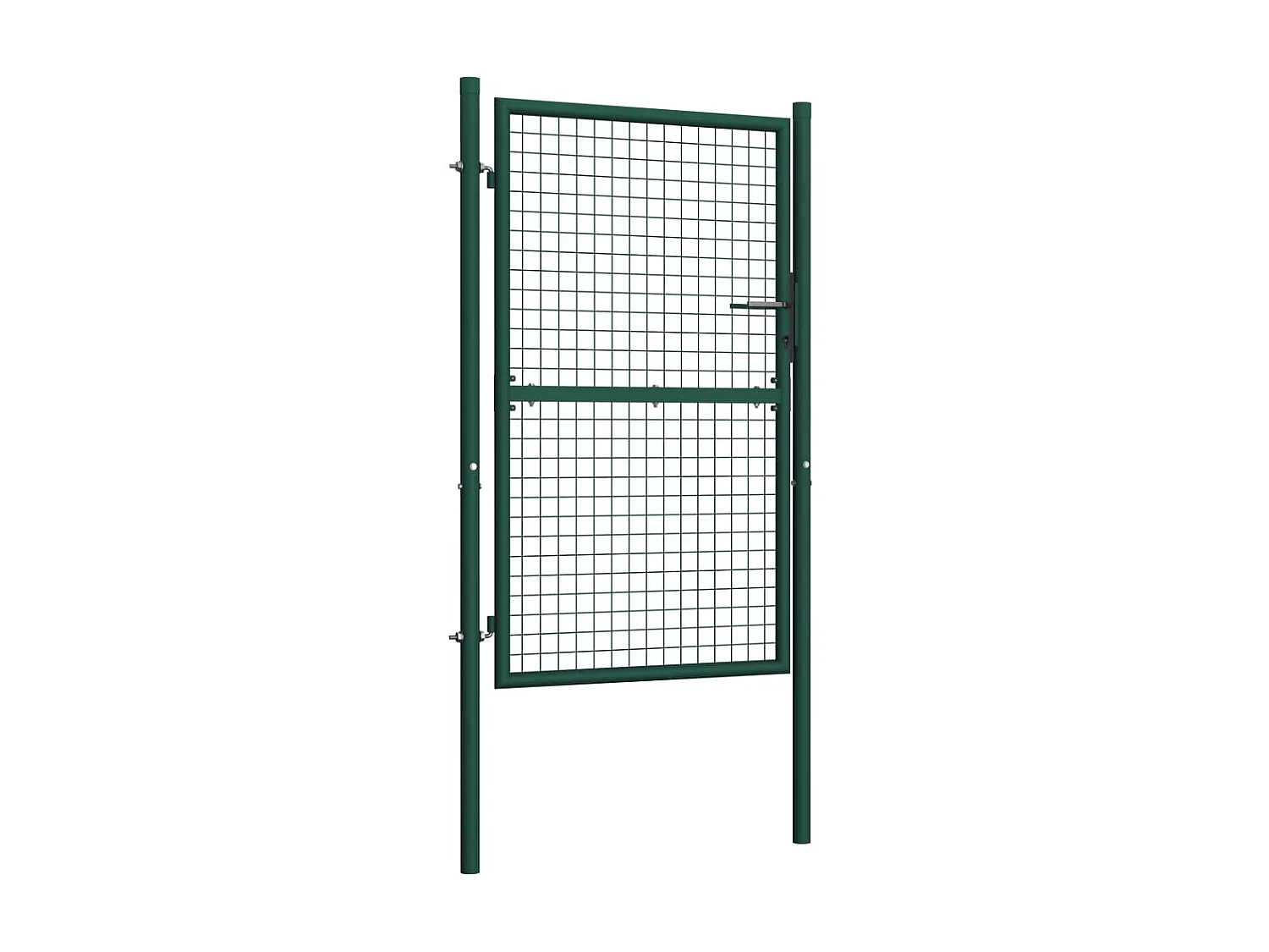 Portail de clôture Acier 100x200 Vert