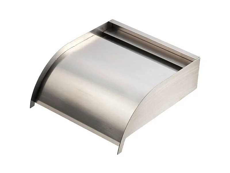 Cascada Nevada 30 cm de acero inoxidable Plateado