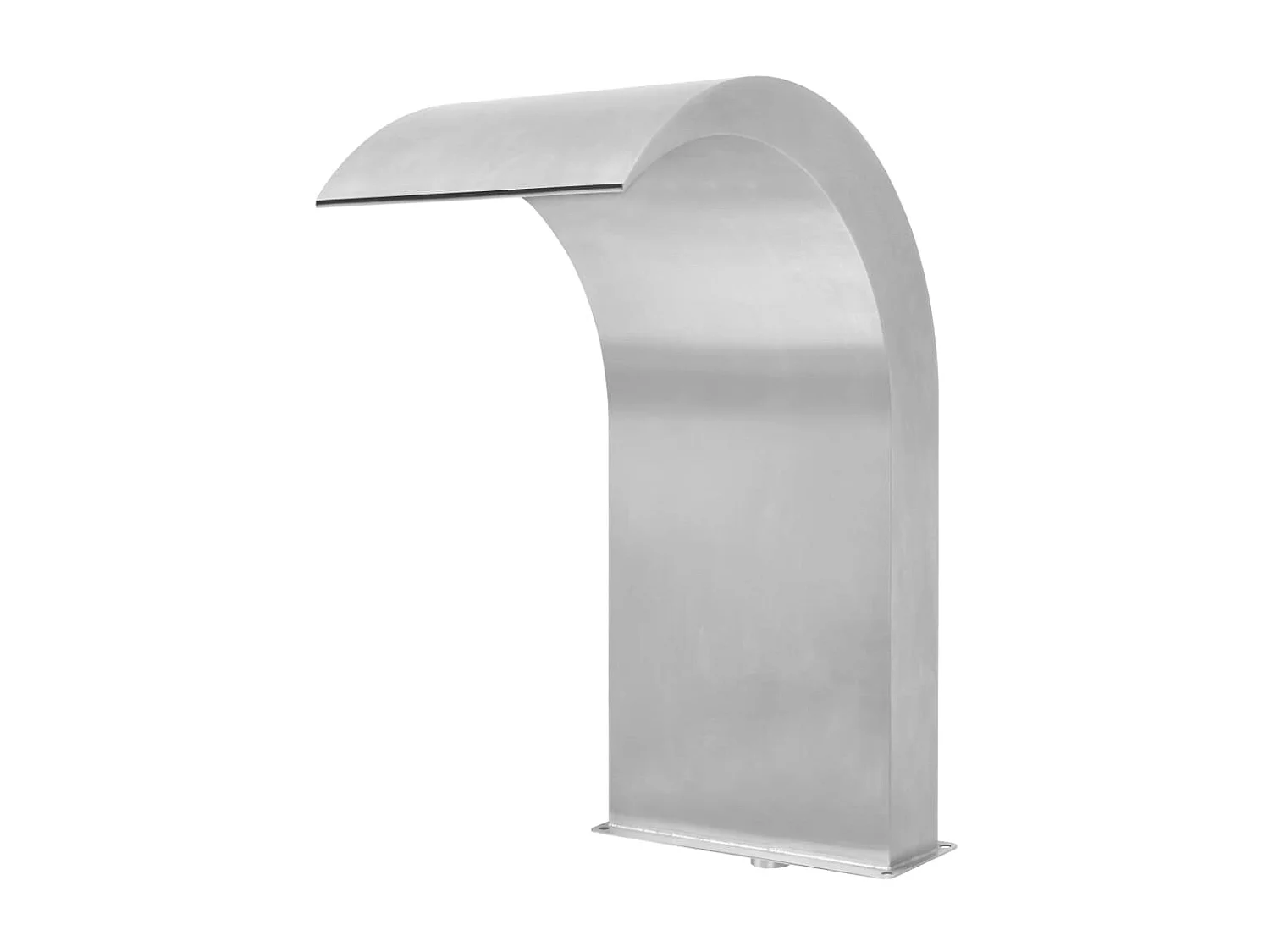 Fontaine d'étang Acier inoxydable 45 x 30x65 Argenté