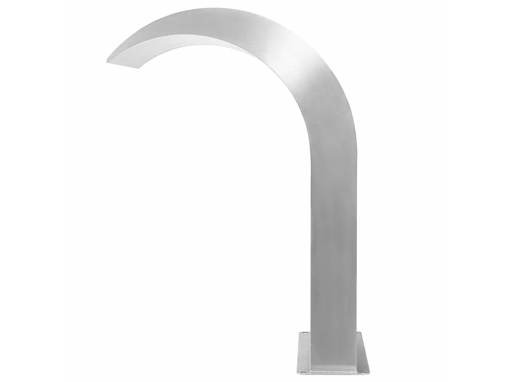 Fontaine d'étang Acier inoxydable 45 x 30x65 Argenté