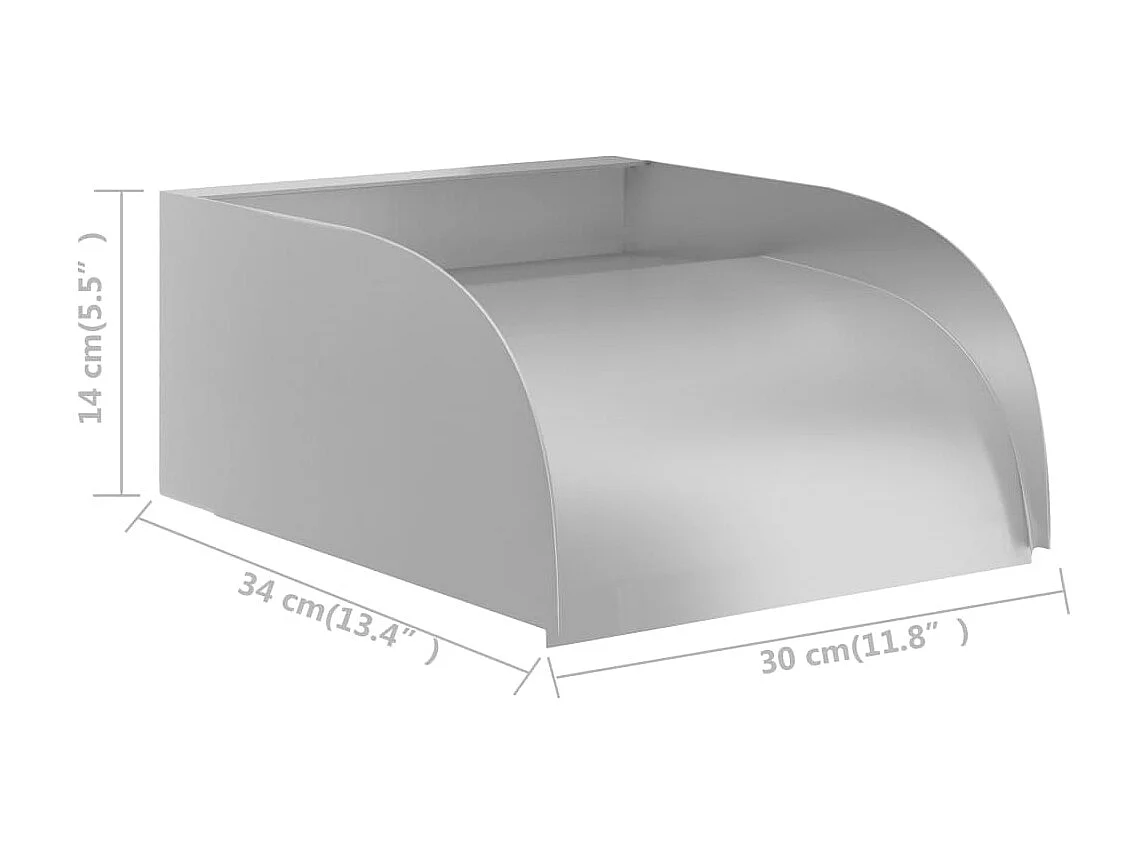 Cascade 30x34x14 Acier inoxydable 304