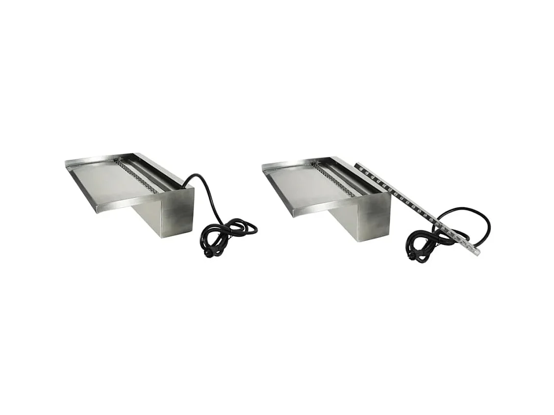 Waterval Niagara LED 30 cm zilverkleurig 1312124