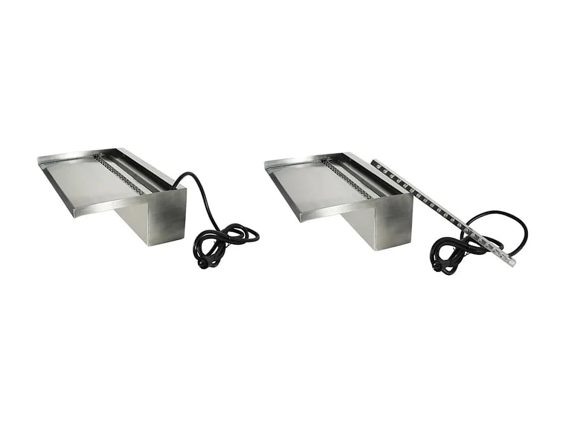 Waterval Niagara LED 30 cm zilverkleurig 1312124