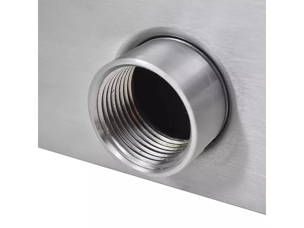 Lame d'eau rectangulaire 30cm Acier inoxydable pour piscine