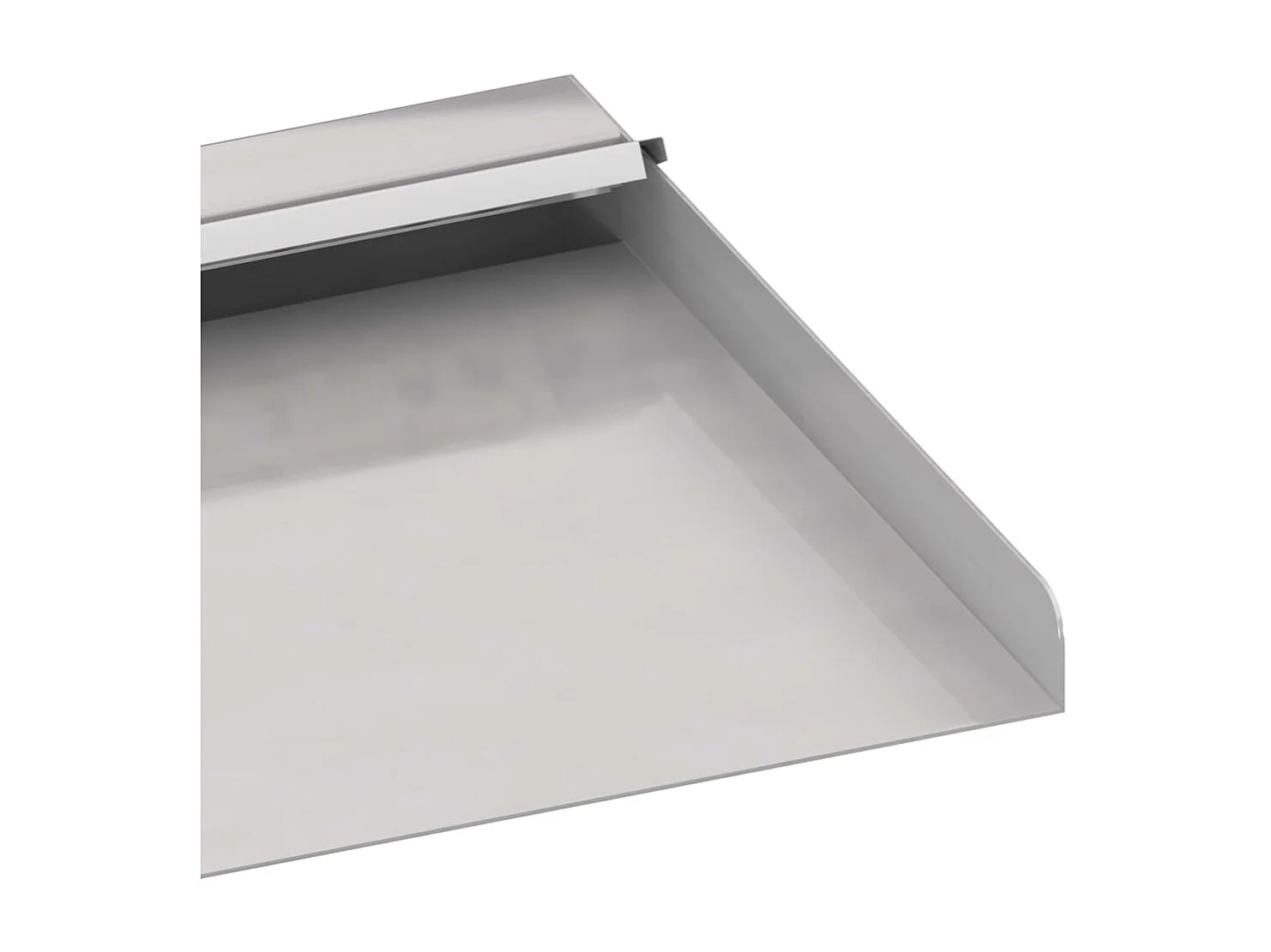 Déversoir pour cascade avec LED RVB Inox 45cm