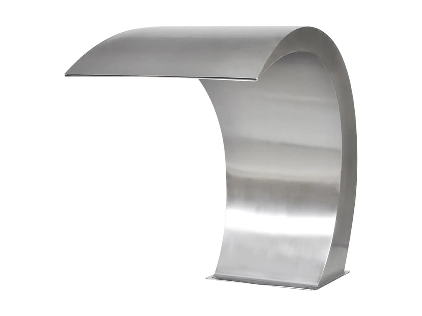 Fontaine cascade de piscine Acier inoxydable 45 x 30x60