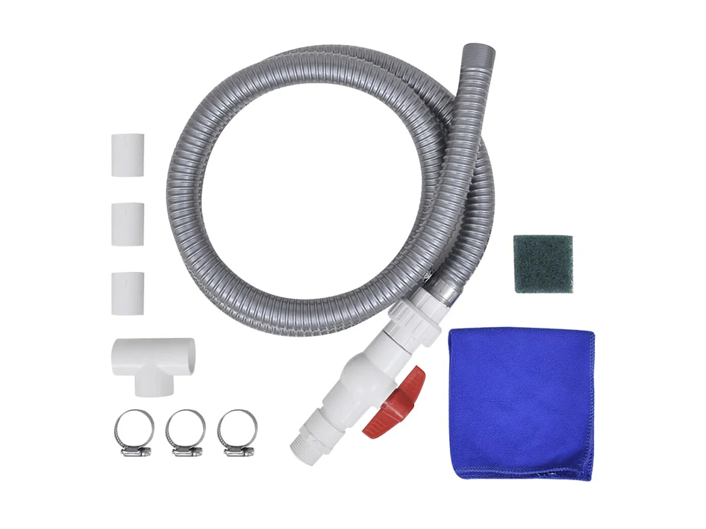 Fontaine cascade de piscine Acier inoxydable 45 x 30x60