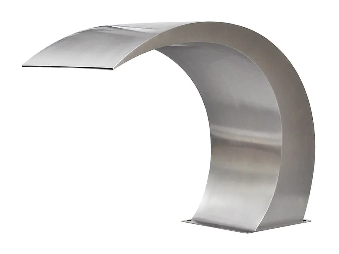 Fontaine cascade de piscine Acier inoxydable 45 x 30x60