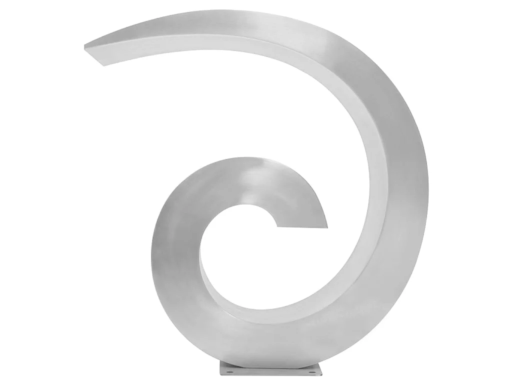 Fontaine d'étang Acier inoxydable 50 x 30x53 Argenté