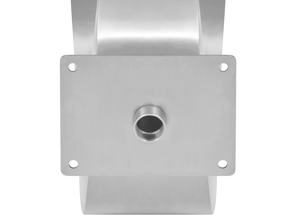 Fontaine d'étang Acier inoxydable 50 x 30x53 Argenté