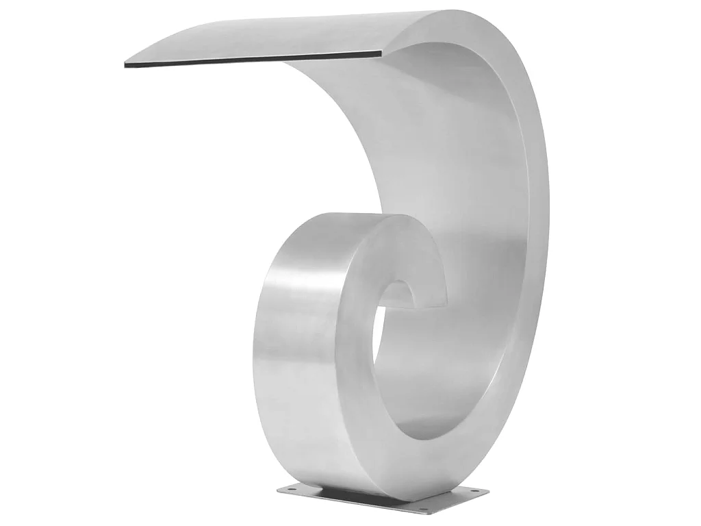 Fontaine d'étang Acier inoxydable 50 x 30x53 Argenté