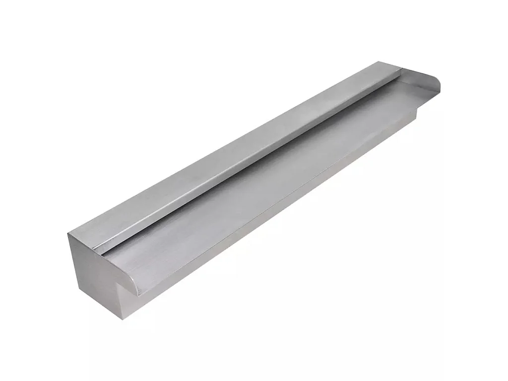 Lame d'eau rectangulaire 60cm Acier inoxydable pour piscine