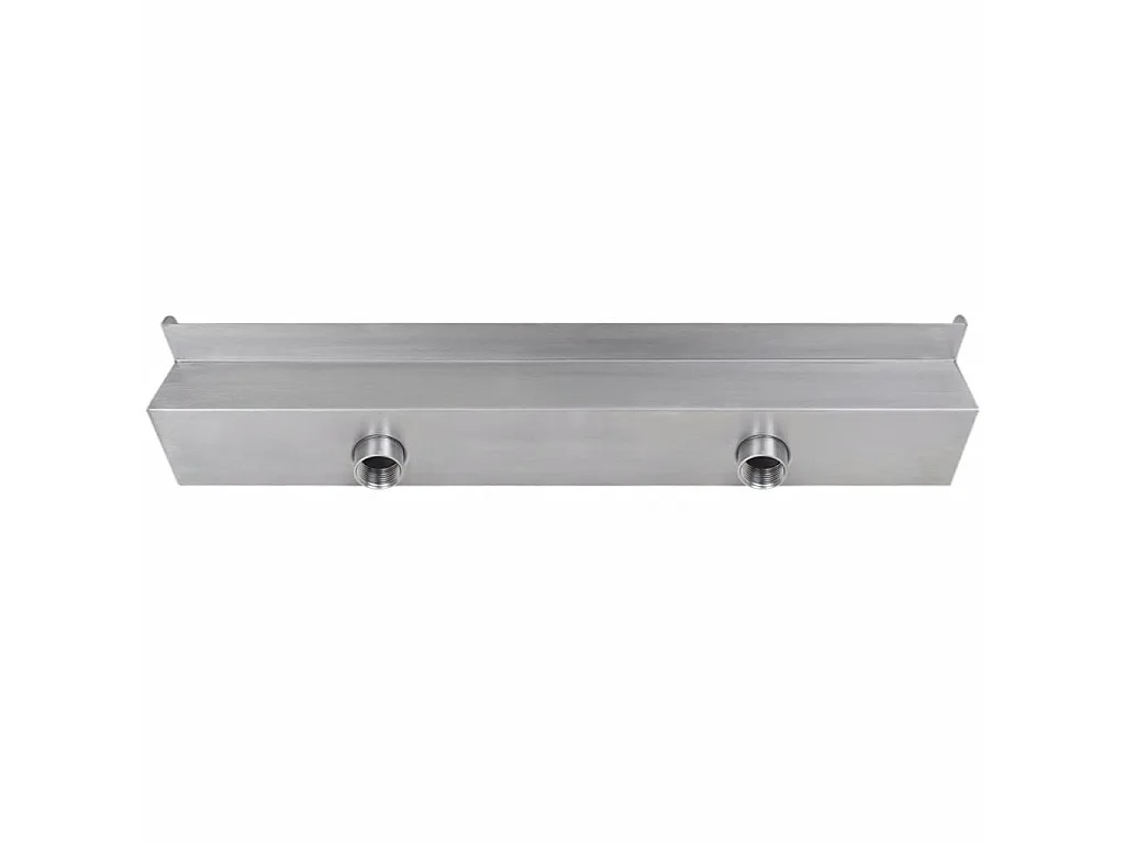 Lame d'eau rectangulaire 60cm Acier inoxydable pour piscine
