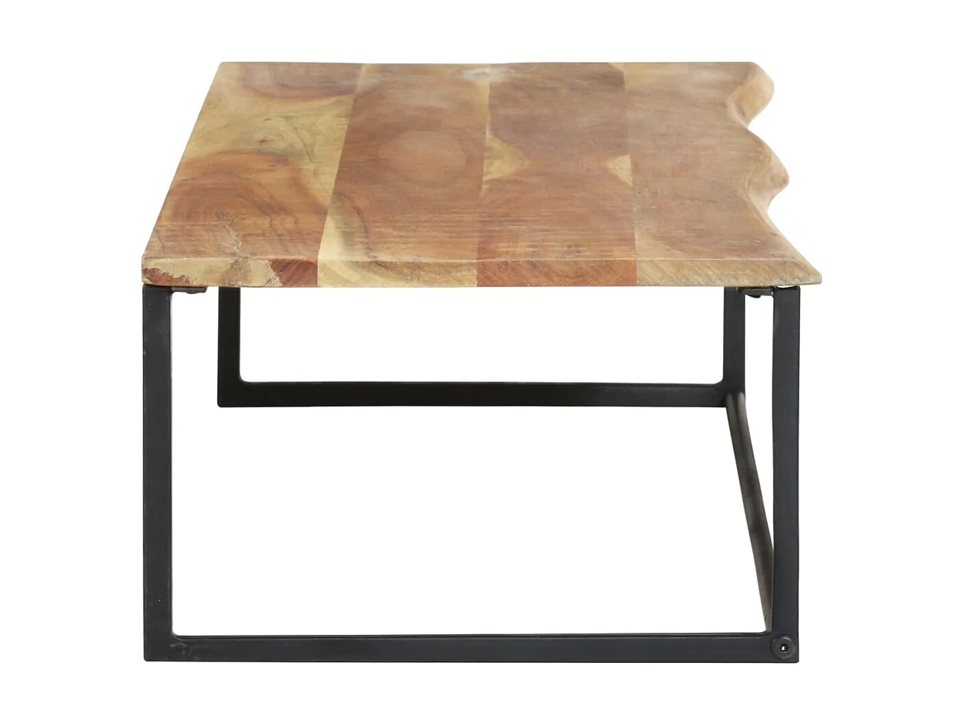 Patère à bord naturel 100x35x22 Bois d'acacia massif