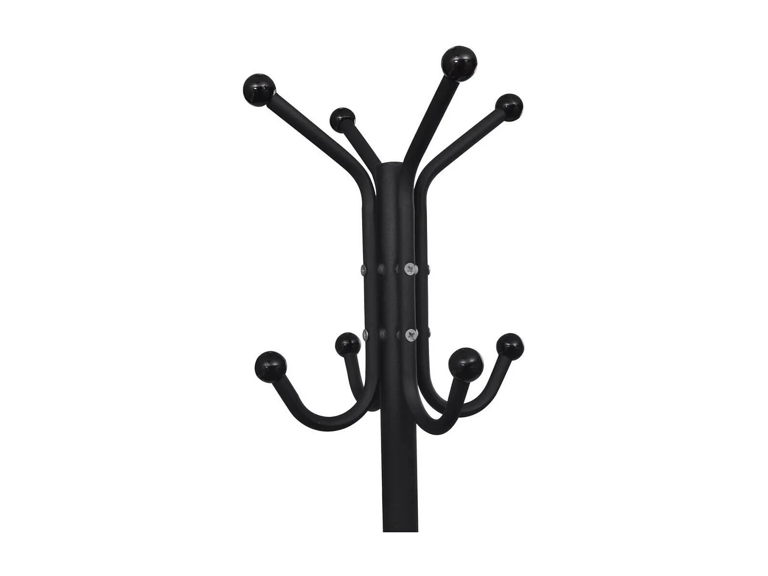 Portemanteau sur pied métal noir