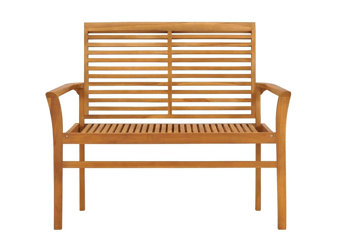 Banc de jardin 112cm Bois de teck solide