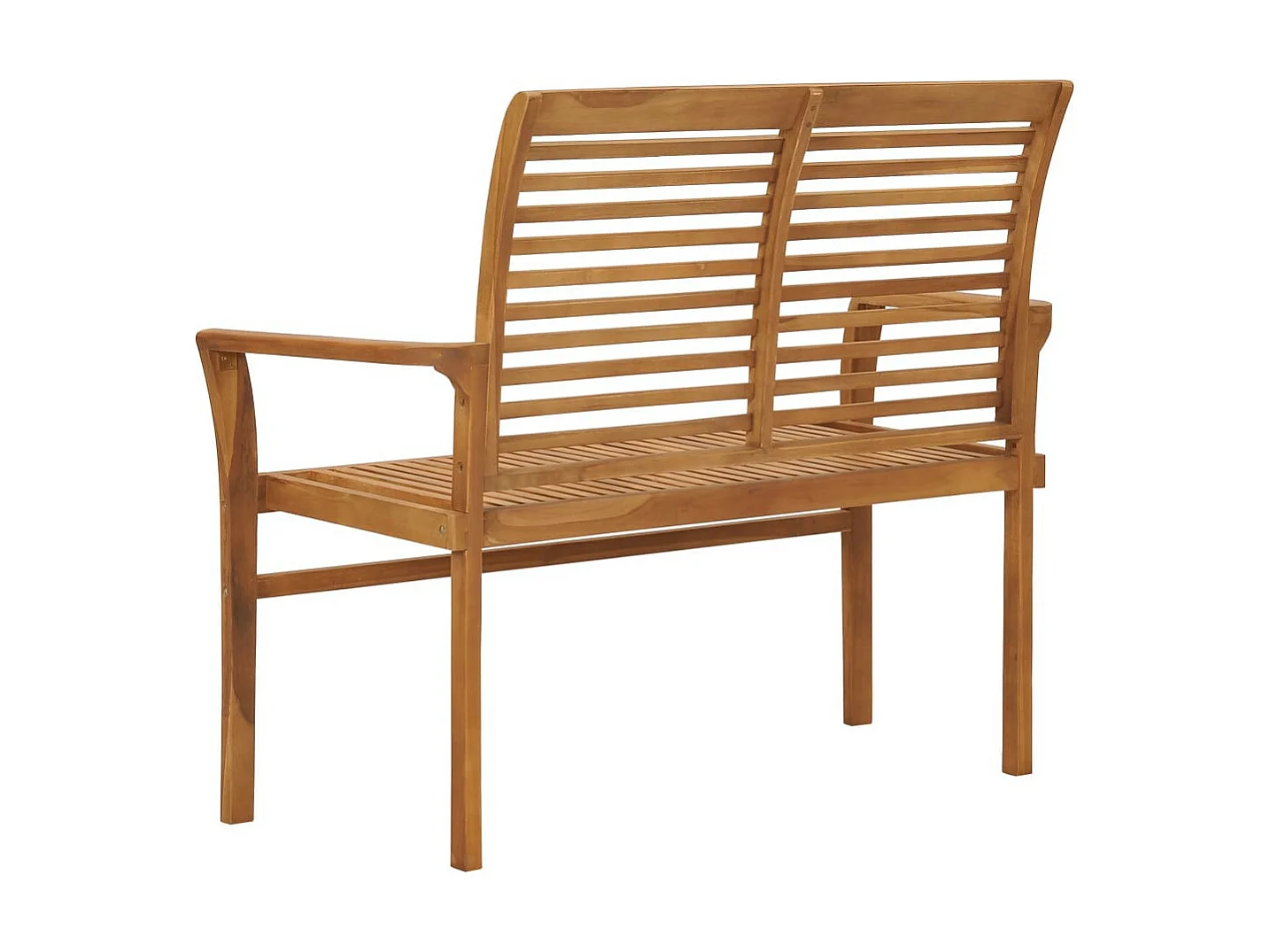 Banc de jardin 112cm Bois de teck solide