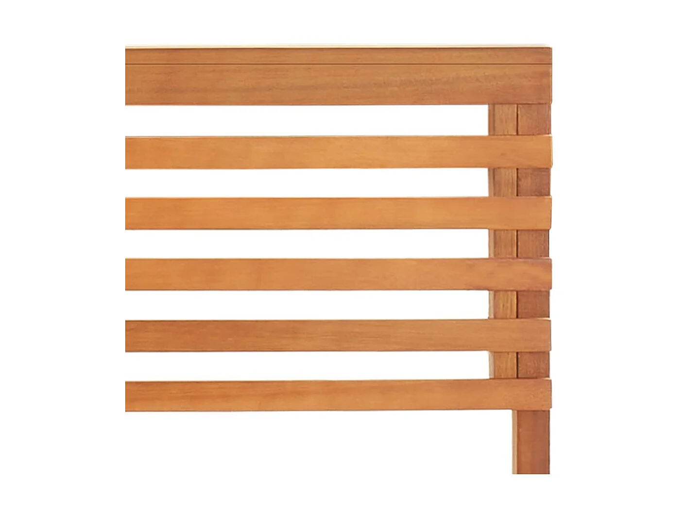 Banc d'angle de jardin 140cm Bois solide d'acacia