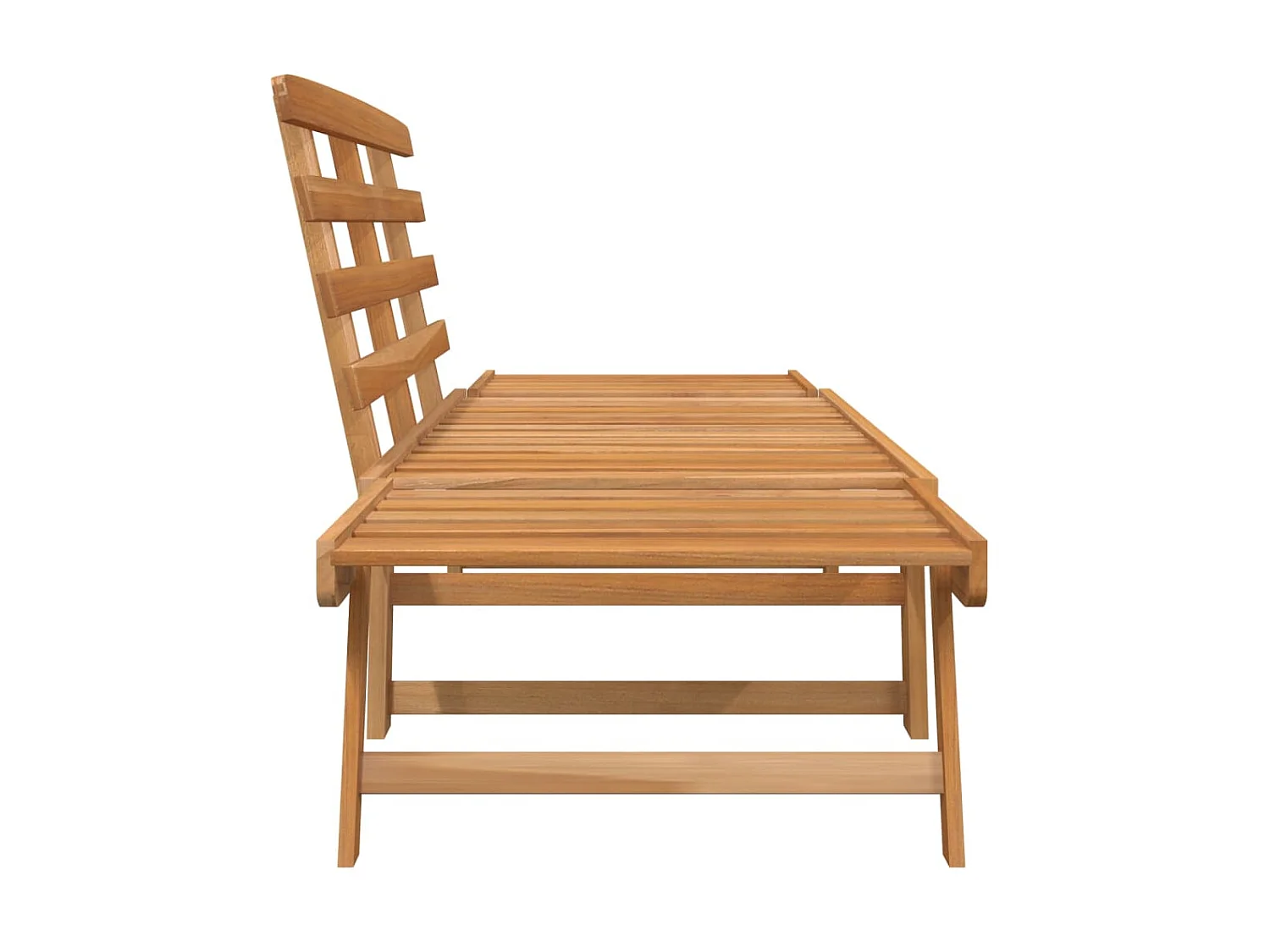 Banc de jardin 2-en-1 190cm Bois solide d'acacia