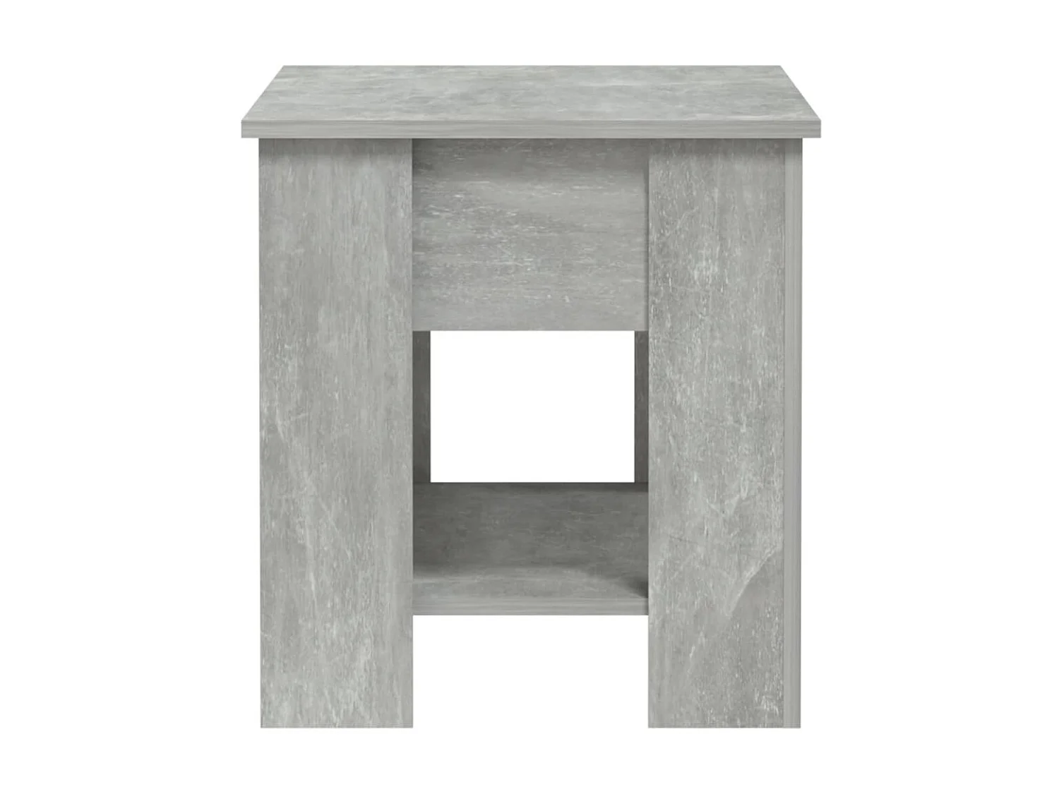 Table basse Gris béton 101x49x52 Bois d'ingénierie