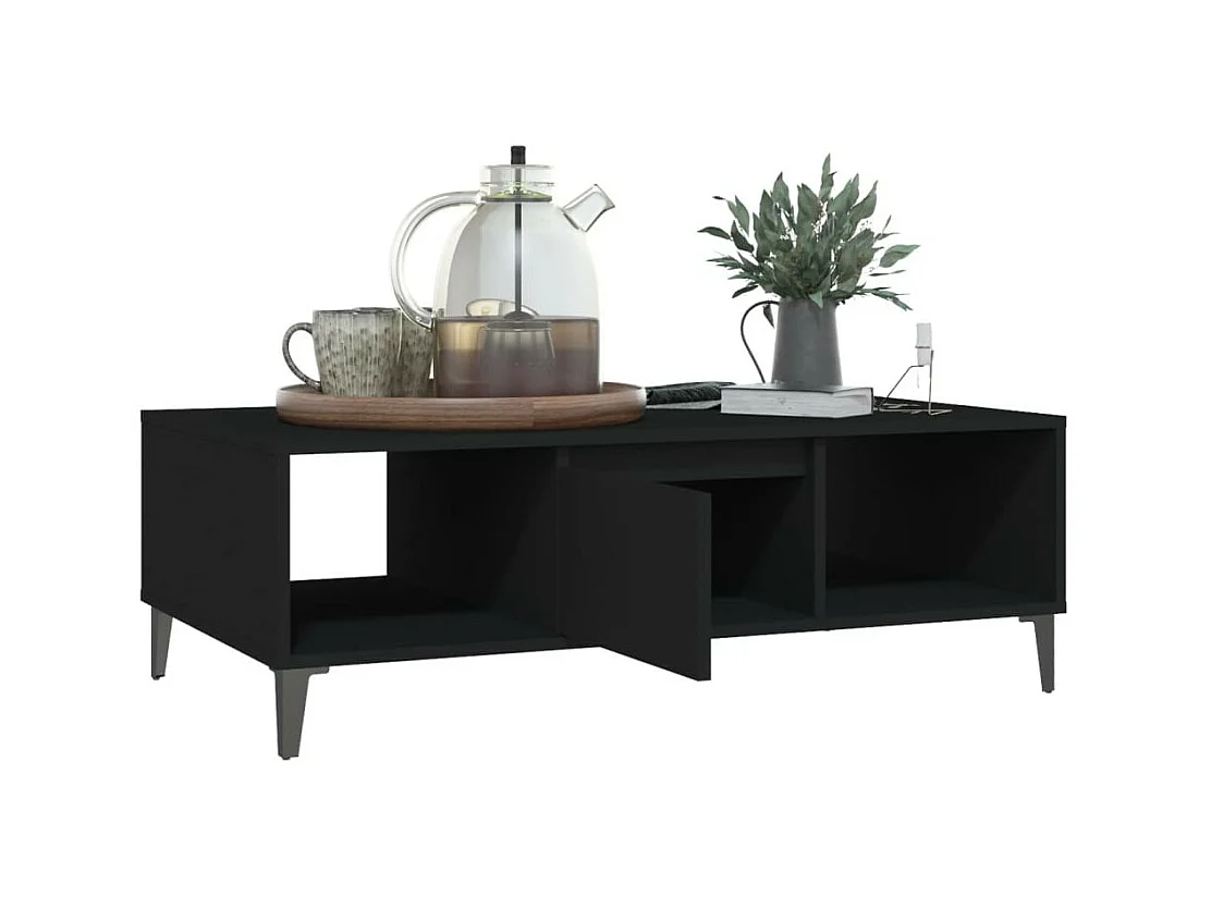 Table basse Noir 103,5x60x35