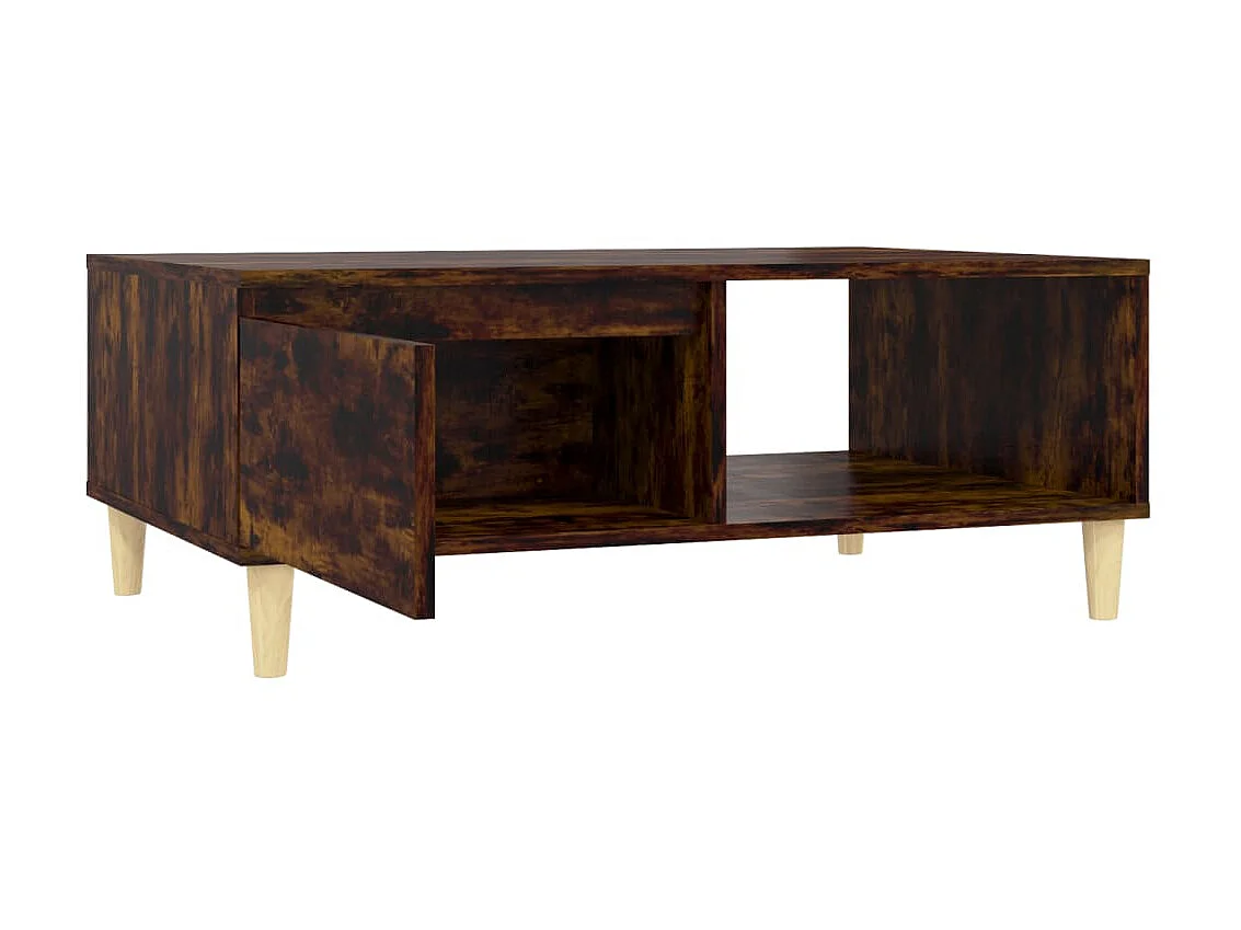 Table basse Chêne fumé 90x60x35