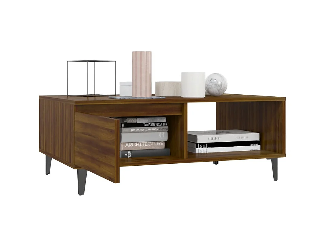 Table basse Chêne marron 90x60x35