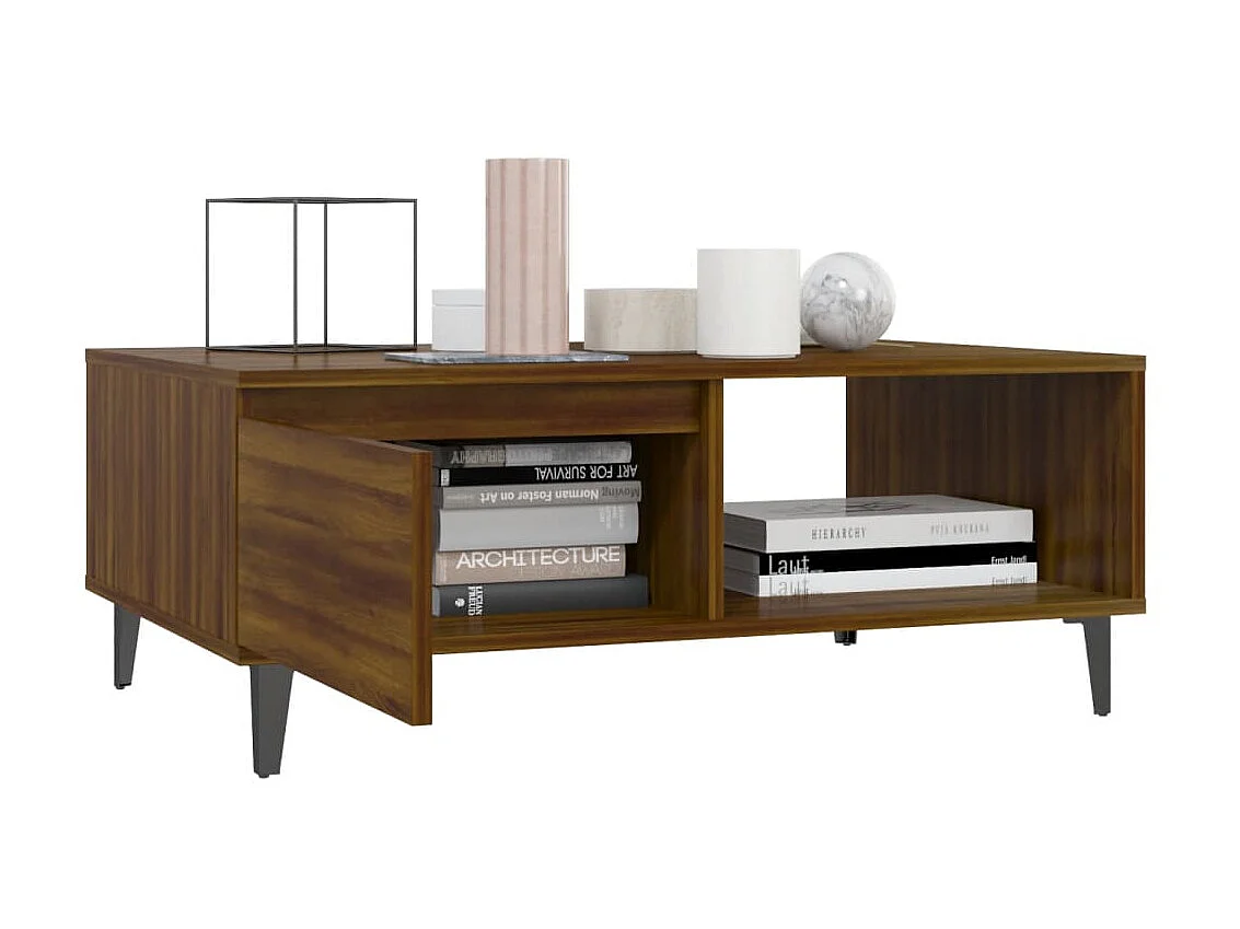 Table basse Chêne marron 90x60x35