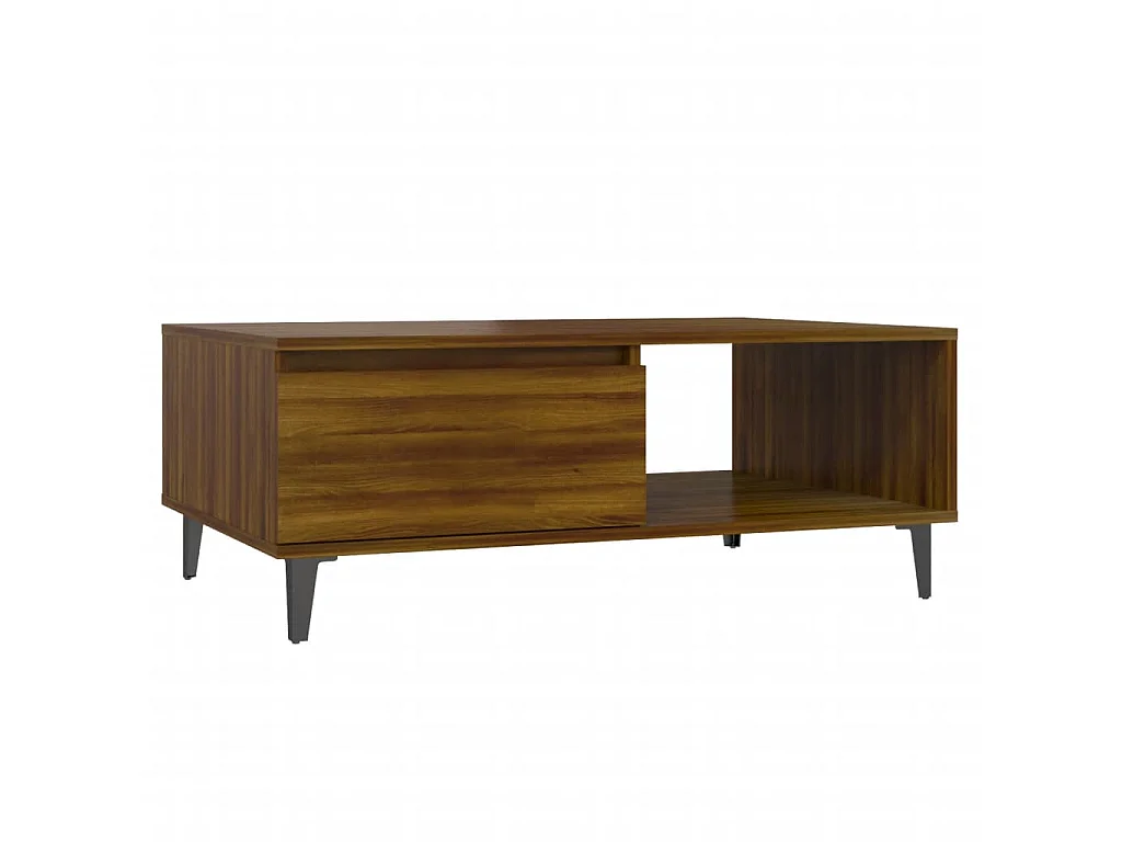 Table basse Chêne marron 90x60x35