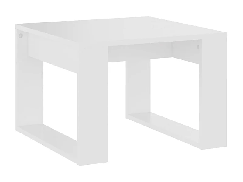 Table d'appoint Blanc 50x50x35