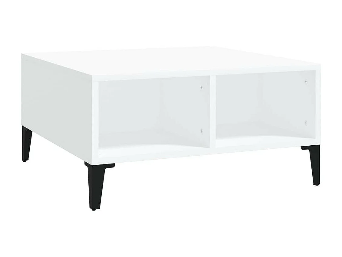 Table basse Blanc 60x60x30