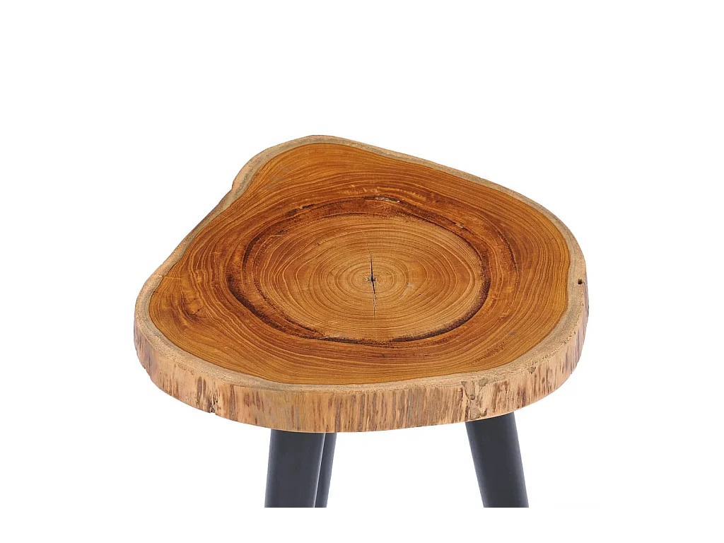 Table basse 40x45 Teck solide