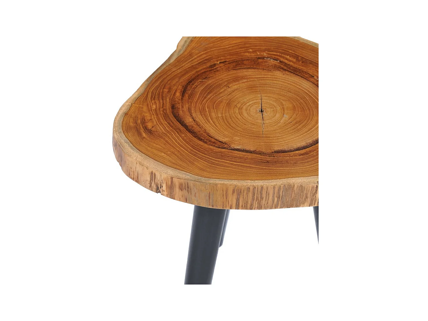 Table basse 40x45 Teck solide