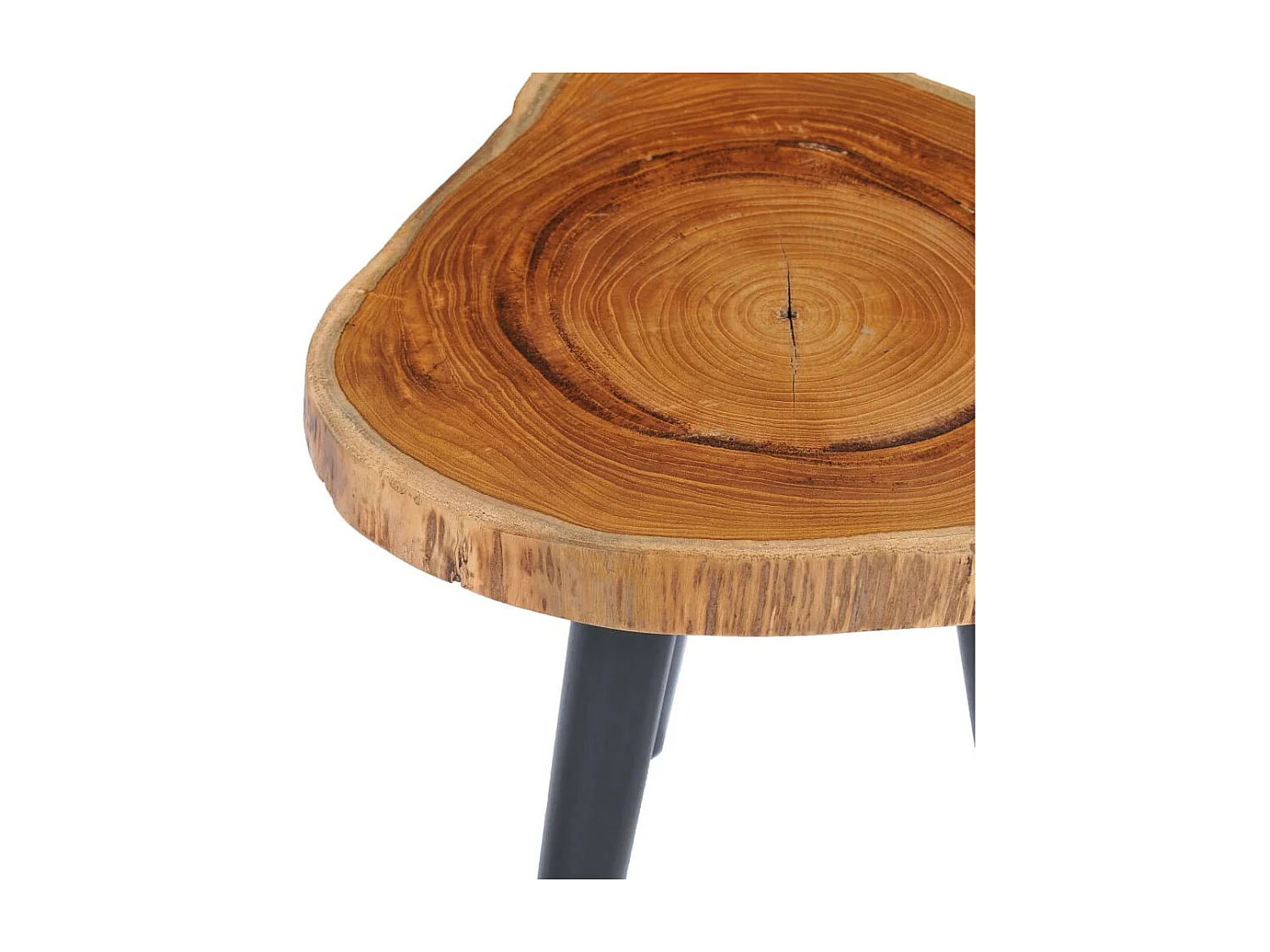 Table basse 40x45 Teck solide