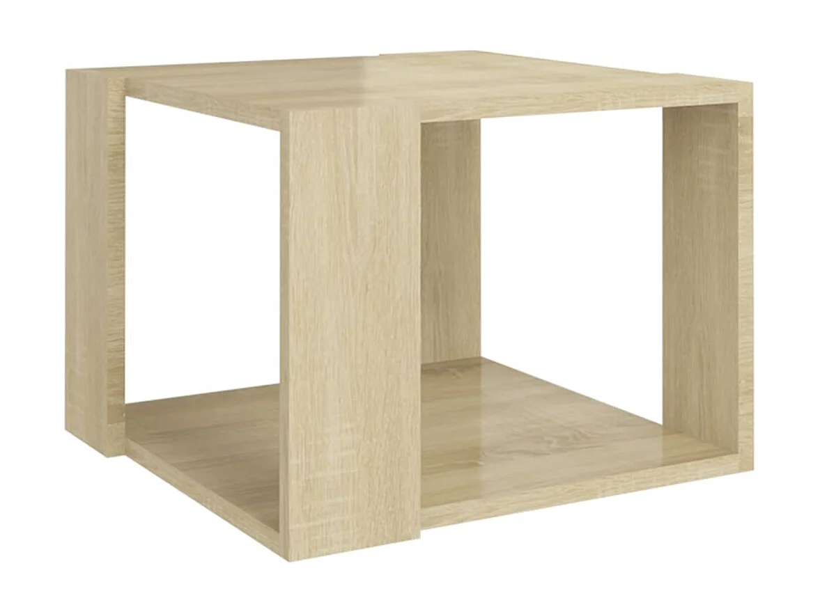 Table basse Chêne sonoma 40x40x30