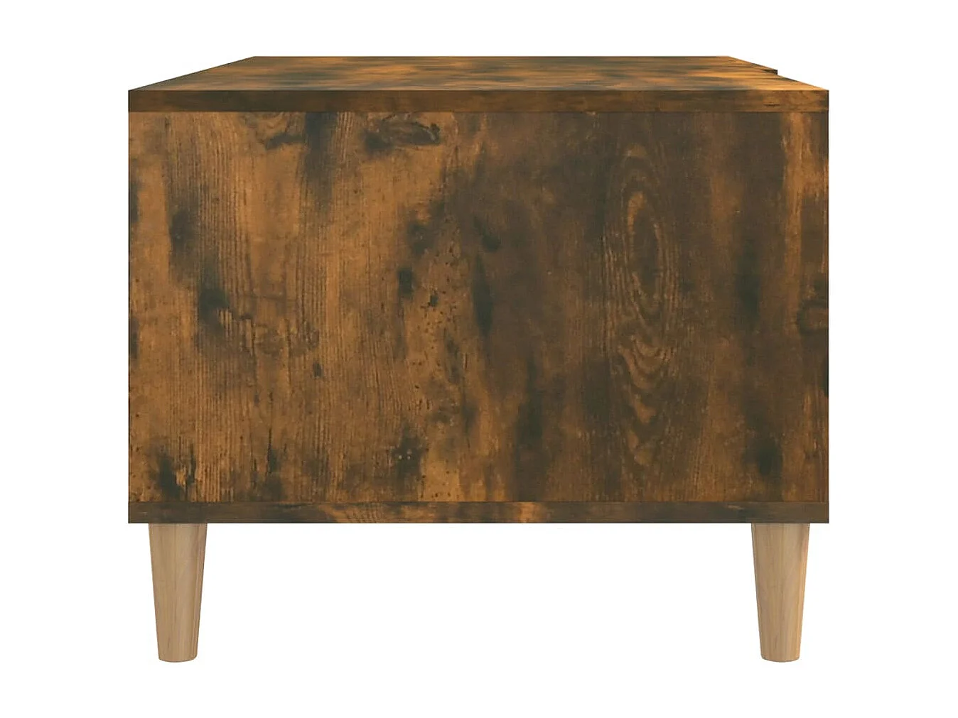 Table basse Chêne fumé 89,5x50x40 Bois d'ingénierie