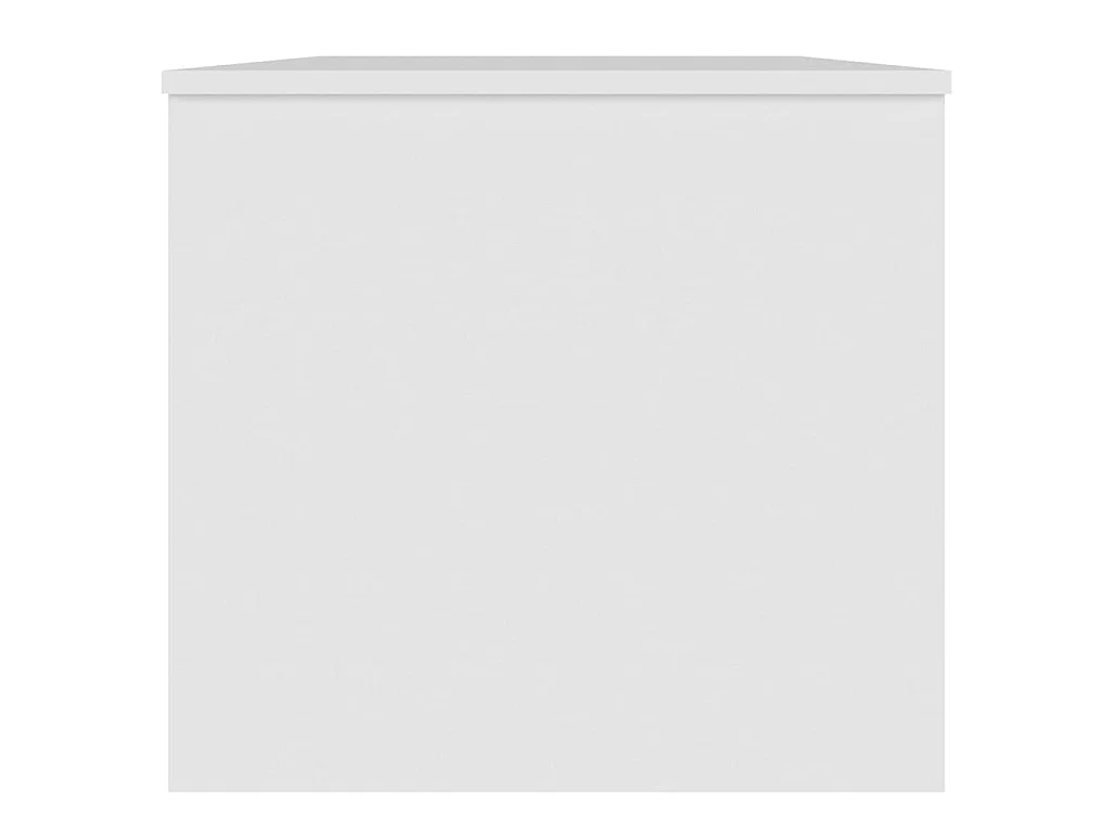 Table basse Blanc 102x50,5x46,5 Bois d'ingénierie