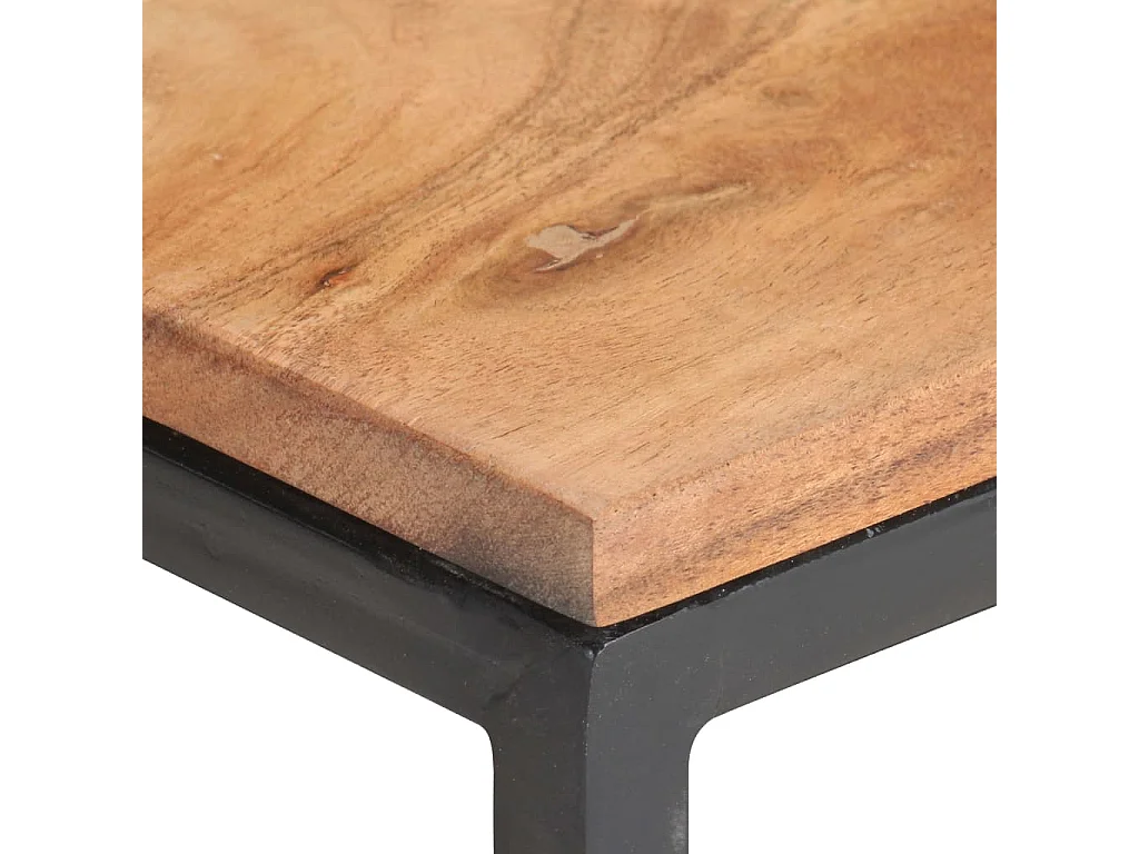 Tables basses gigognes 2 pcs Bois d'acacia massif