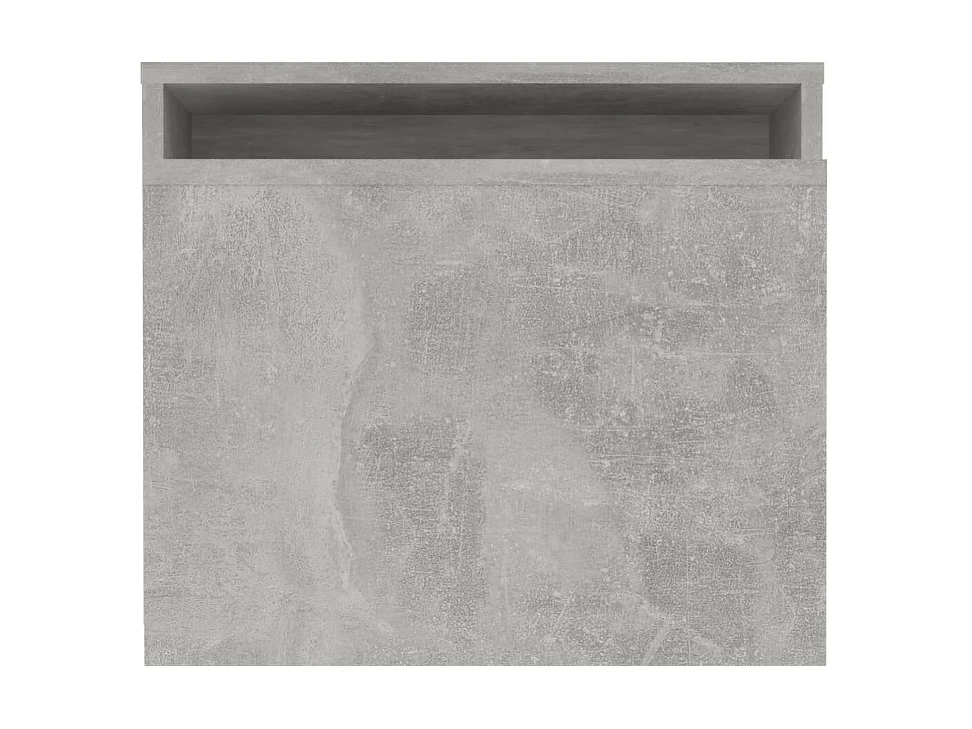 Ensemble de tables basses Gris béton 100x48x40