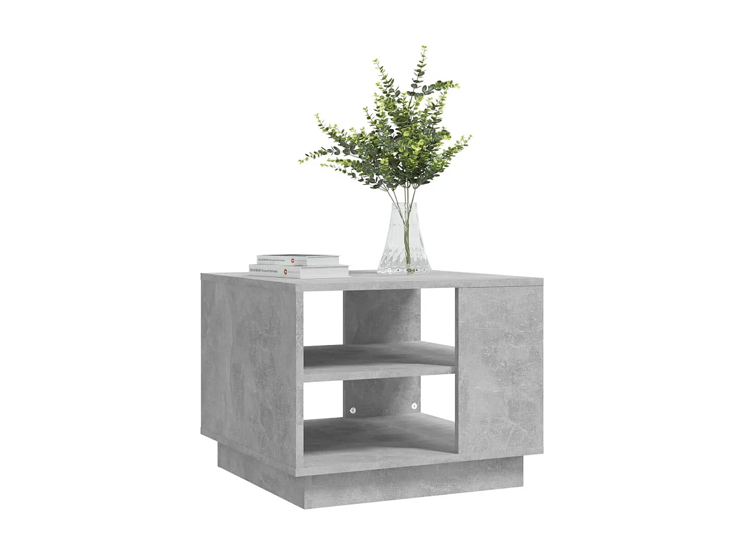 Table basse Gris béton 55x55x43