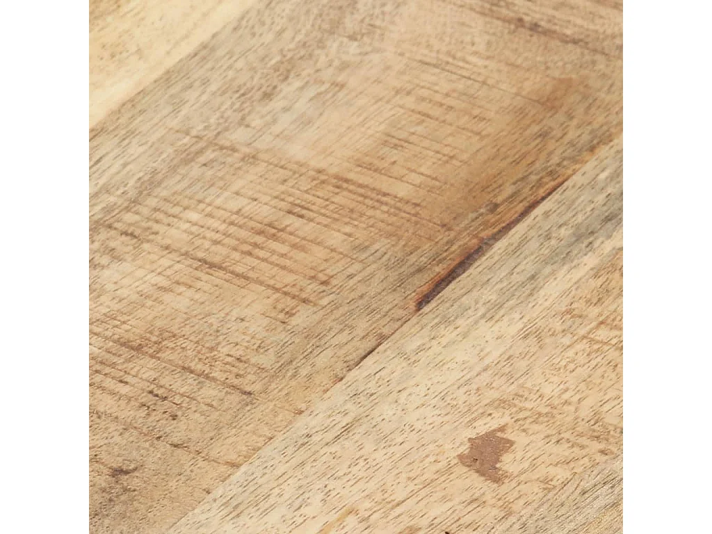 Table basse Gris 68x68x30 Bois de manguier solide