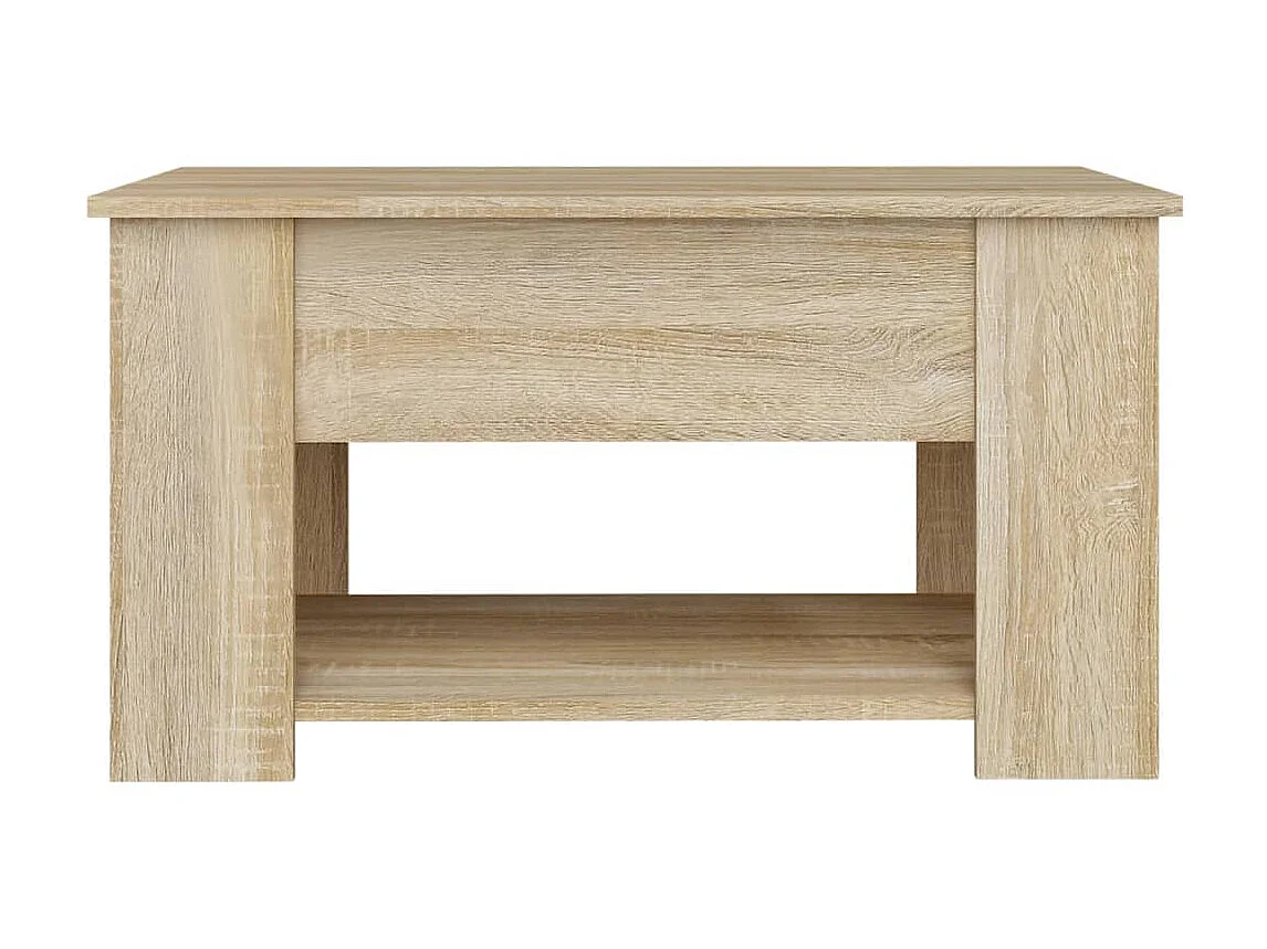 Table basse Chêne sonoma 79x49x41 Bois d'ingénierie