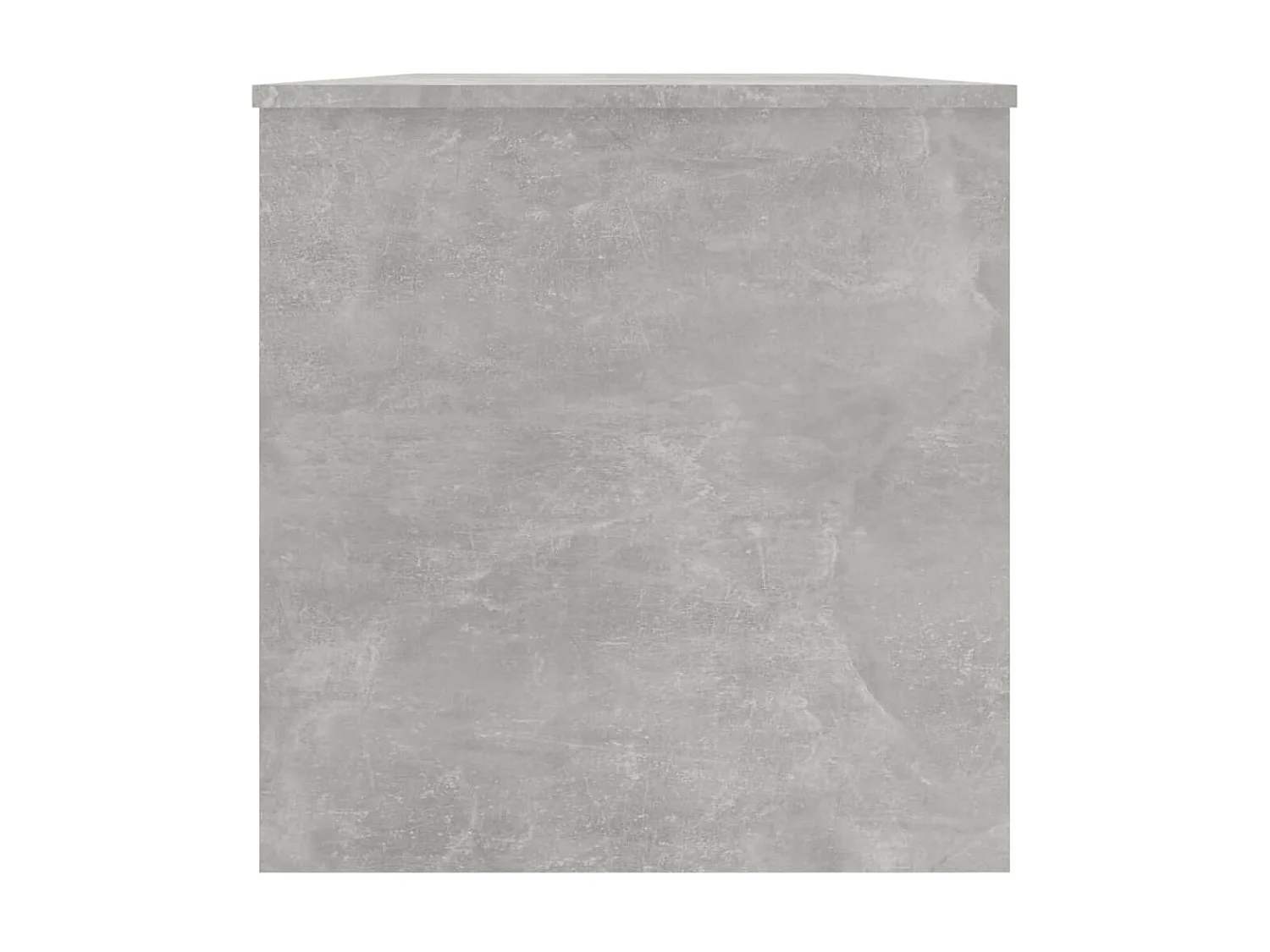 Table basse Gris béton 102x50x52,5 Bois d'ingénierie