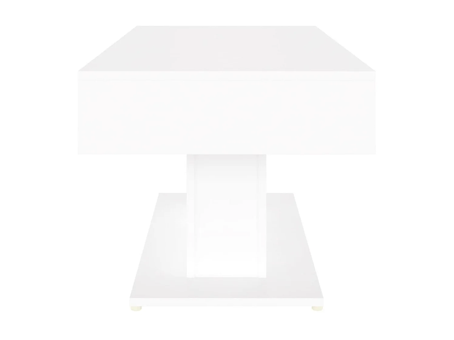 Table basse Blanc 96x50x45