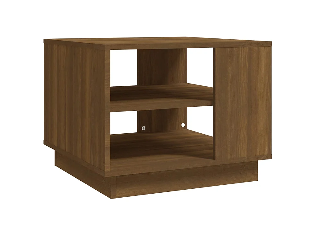 Table basse Chêne marron 55x55x43