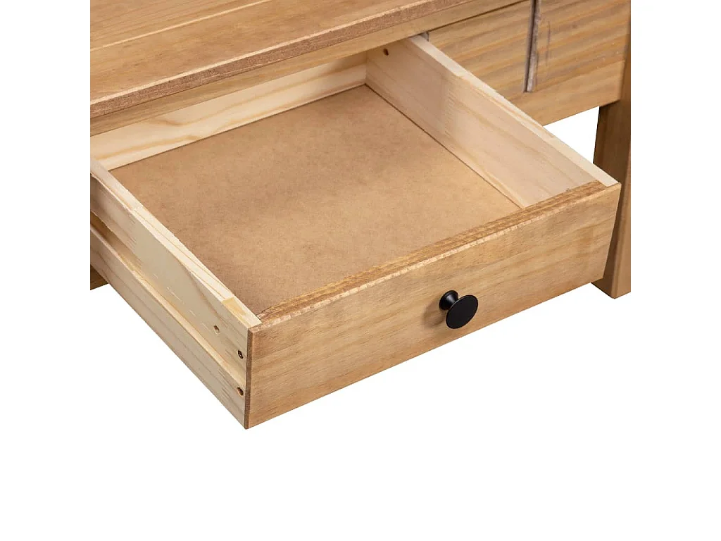 Table basse 100x60x45 Pin massif Assortiment Panama