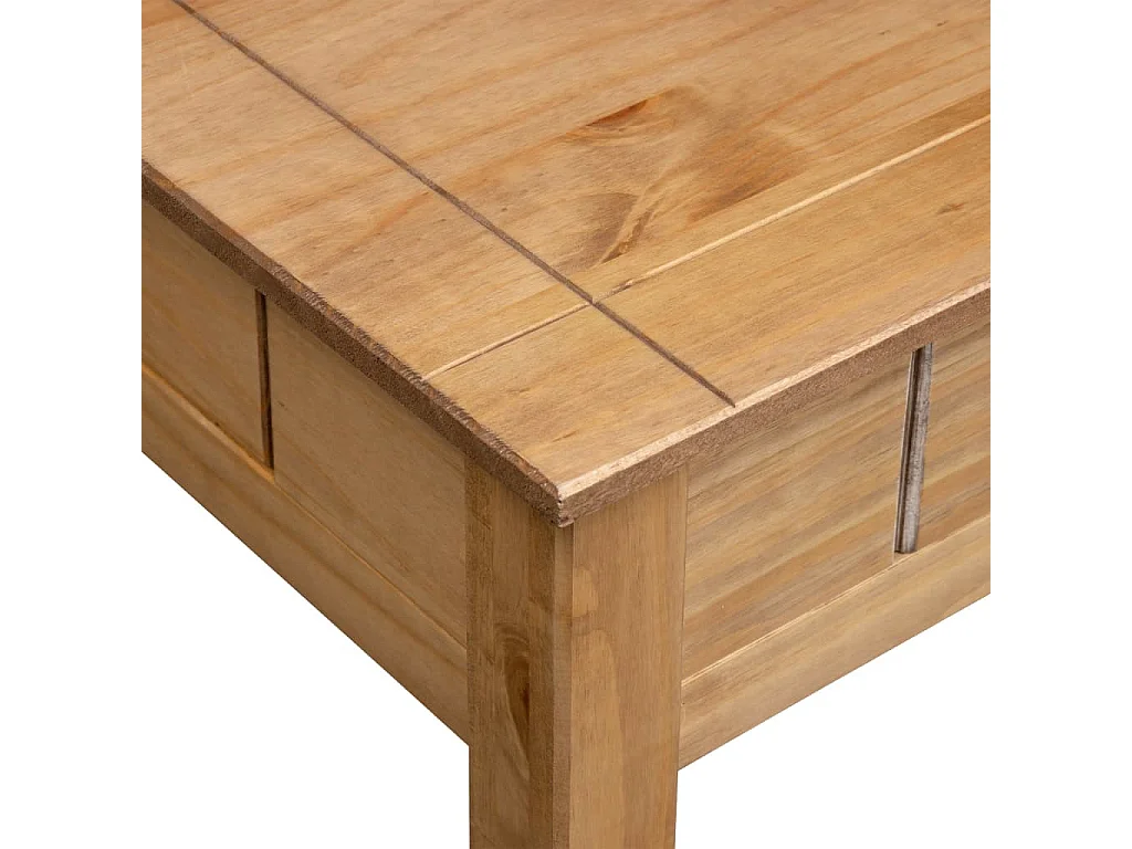 Table basse 100x60x45 Pin massif Assortiment Panama