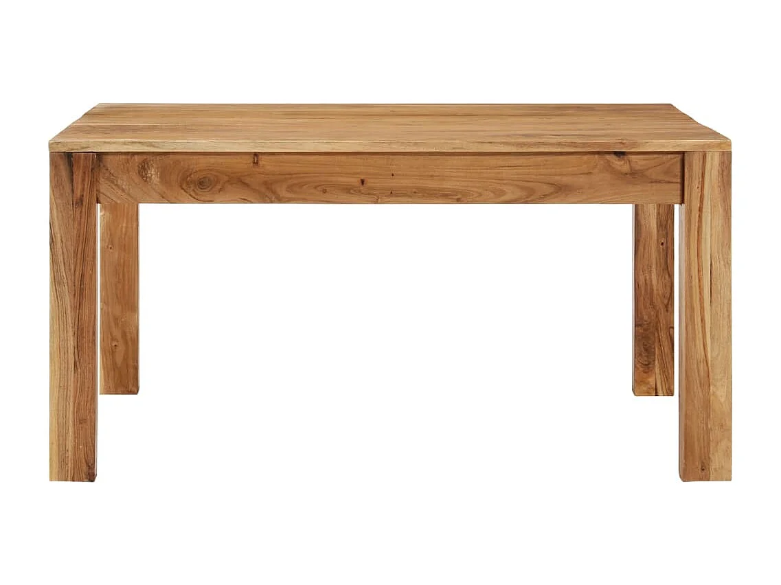 Table basse 80x80x40 Bois d'acacia massif