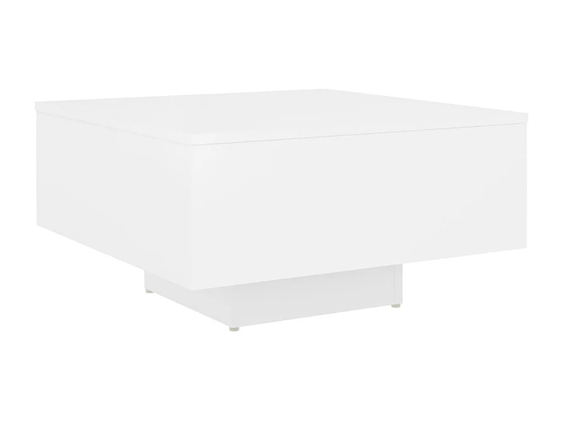 Table basse Blanc 60x60x31,5